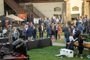 Group show of wine event