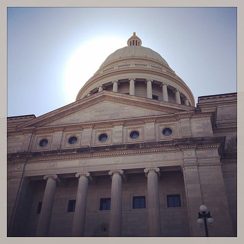 Arkansas State Capital. Little Rock.