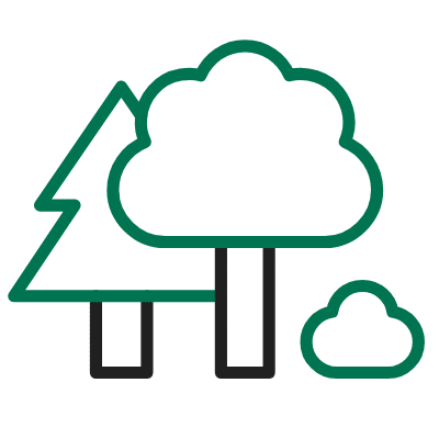 Group of trees icon