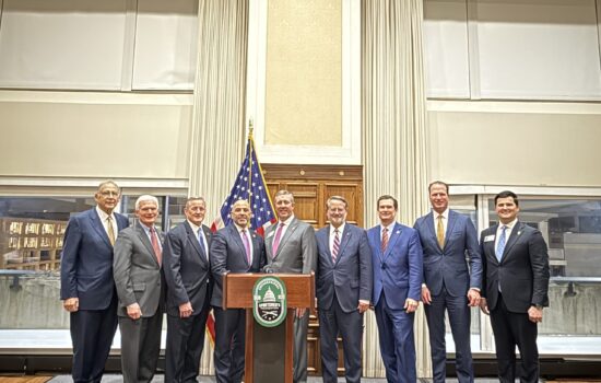 Group of leaders at the CSC Leadership Dinner